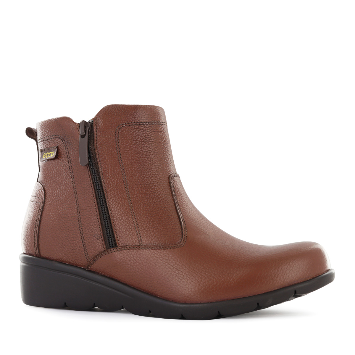 BOTINES CONFORT MUJER ECCO FLEXXI04 COBRE CUERO NATURAL