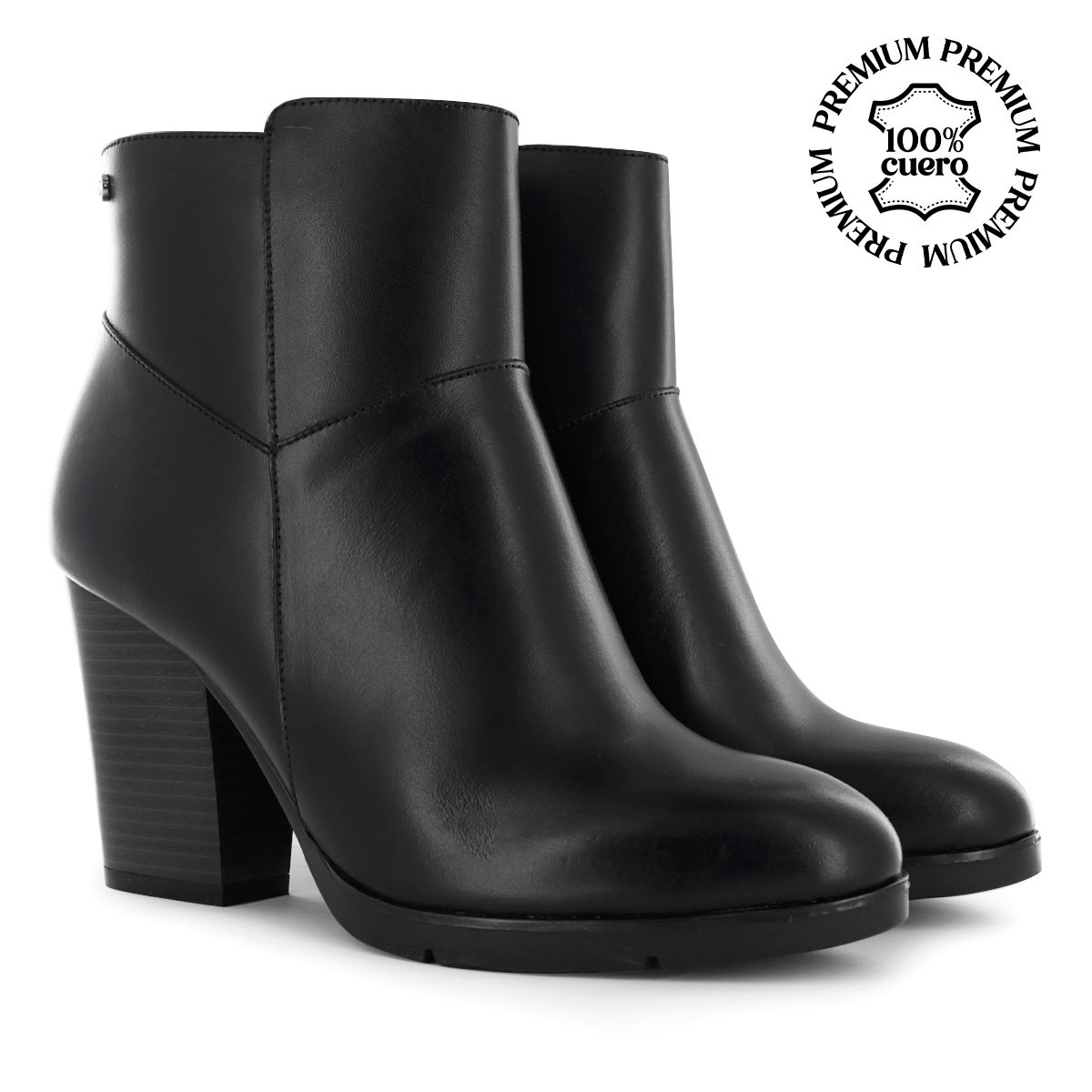 Ripley - BOTINES MUJER ECCO LUMINARA03 NEGRO CUERO