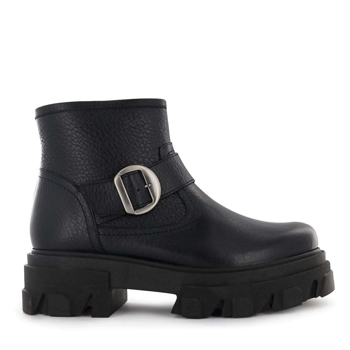 BOTINES MUJER ECCO SIMONE05 NEGRO CUERO - 3