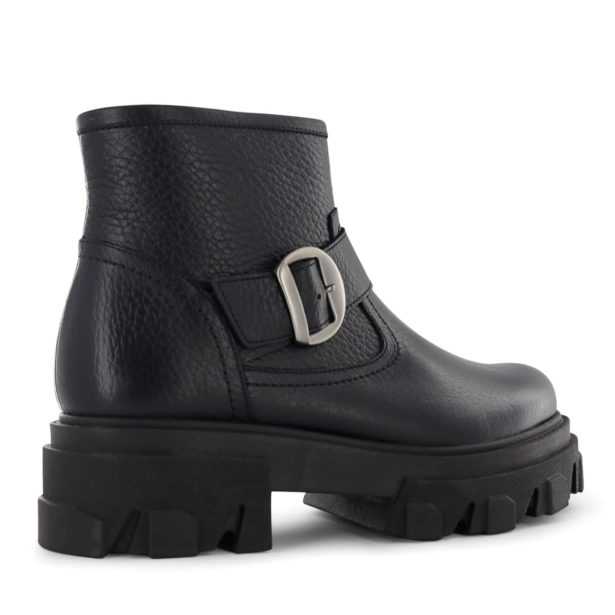 BOTINES MUJER ECCO SIMONE05 NEGRO CUERO - 4