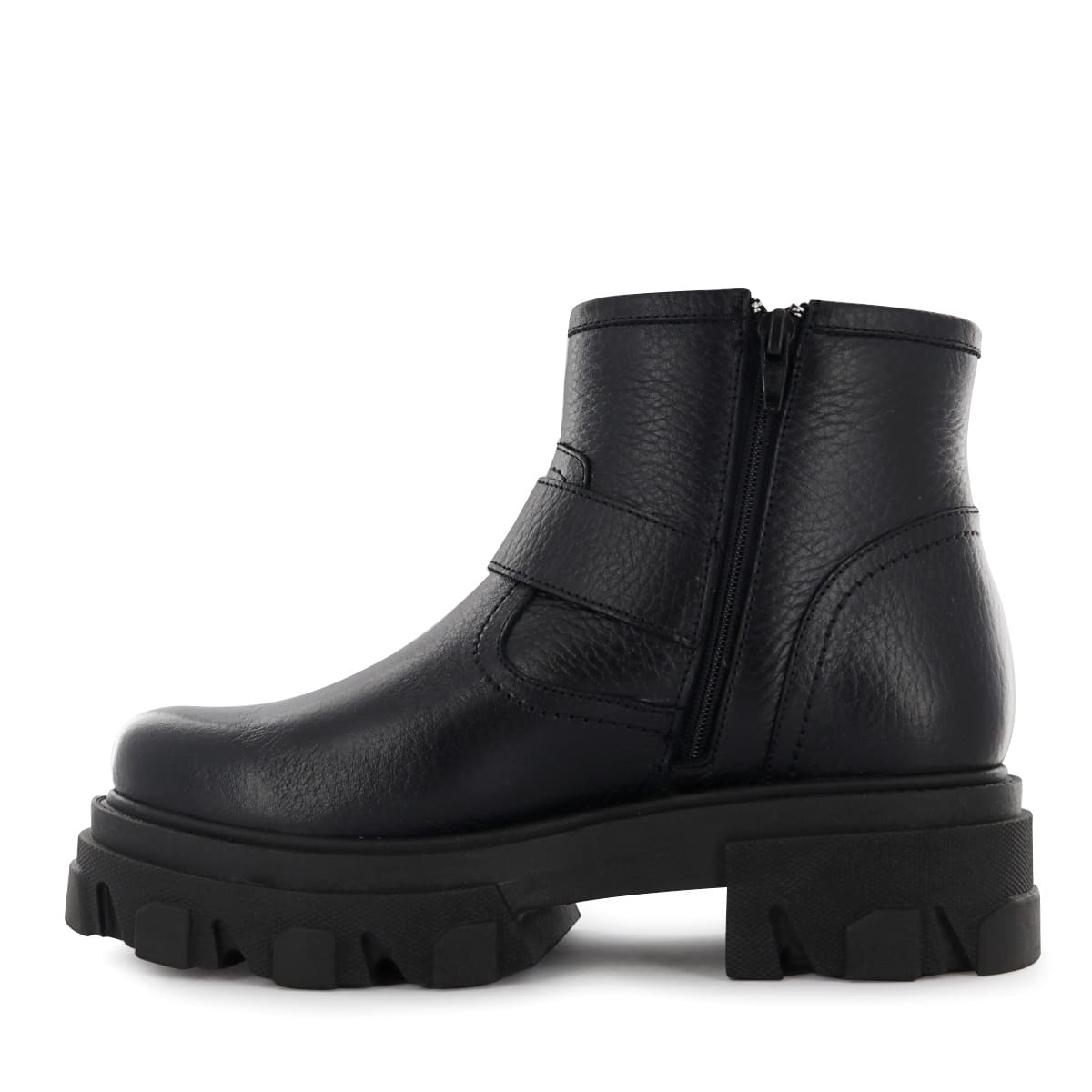 BOTINES MUJER ECCO SIMONE05 NEGRO CUERO - 5