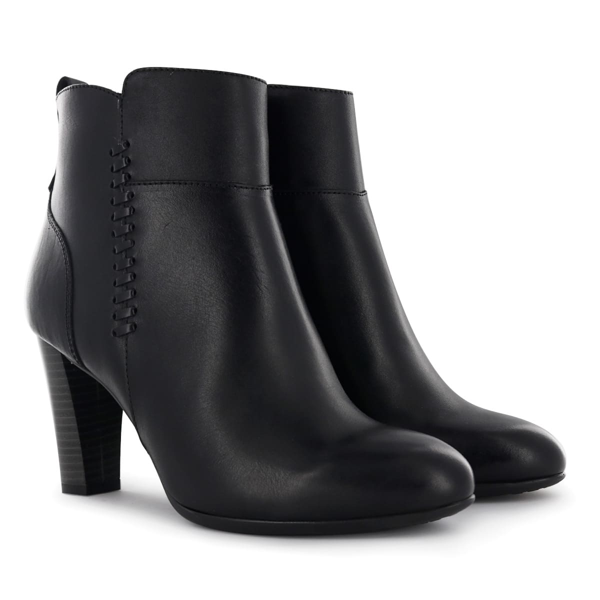 BOTINES MUJER ECCO CASSIANA02 NEGRO CUERO - 2
