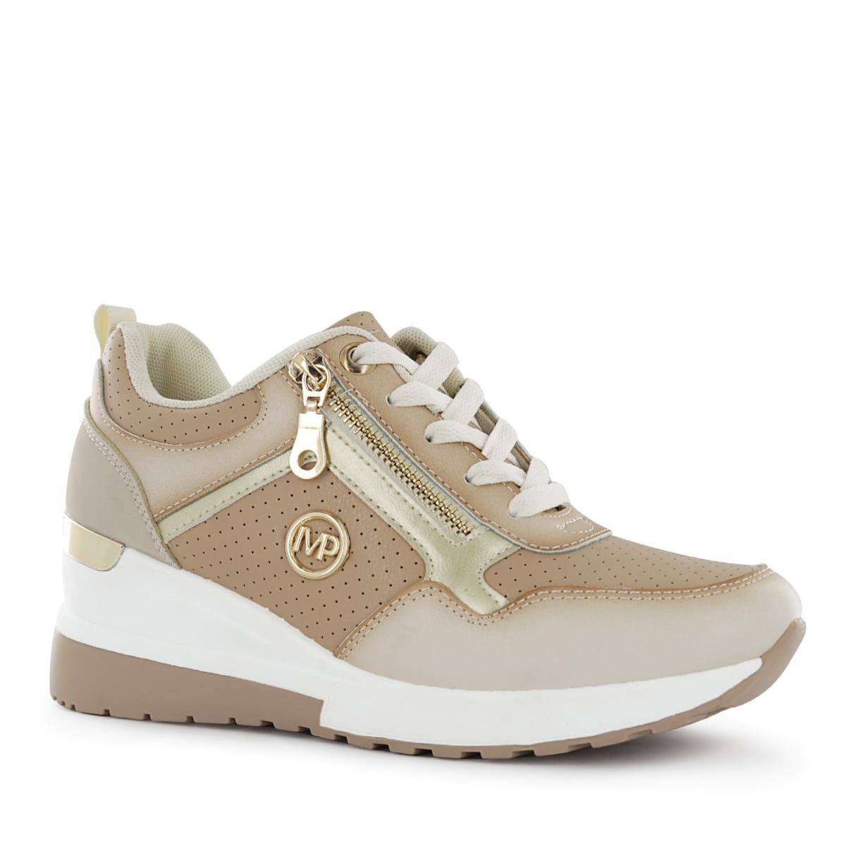 IMPULS ZAPATILLAS URBANAS MUJER BEIGE KAYCE05 - 1