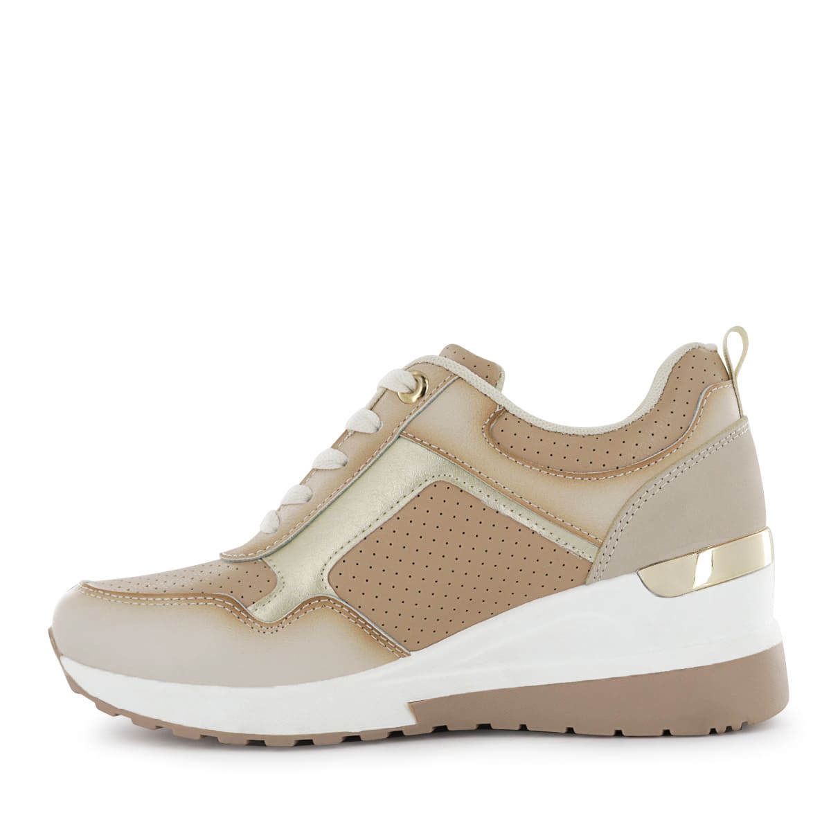 IMPULS ZAPATILLAS URBANAS MUJER BEIGE KAYCE05 - 4