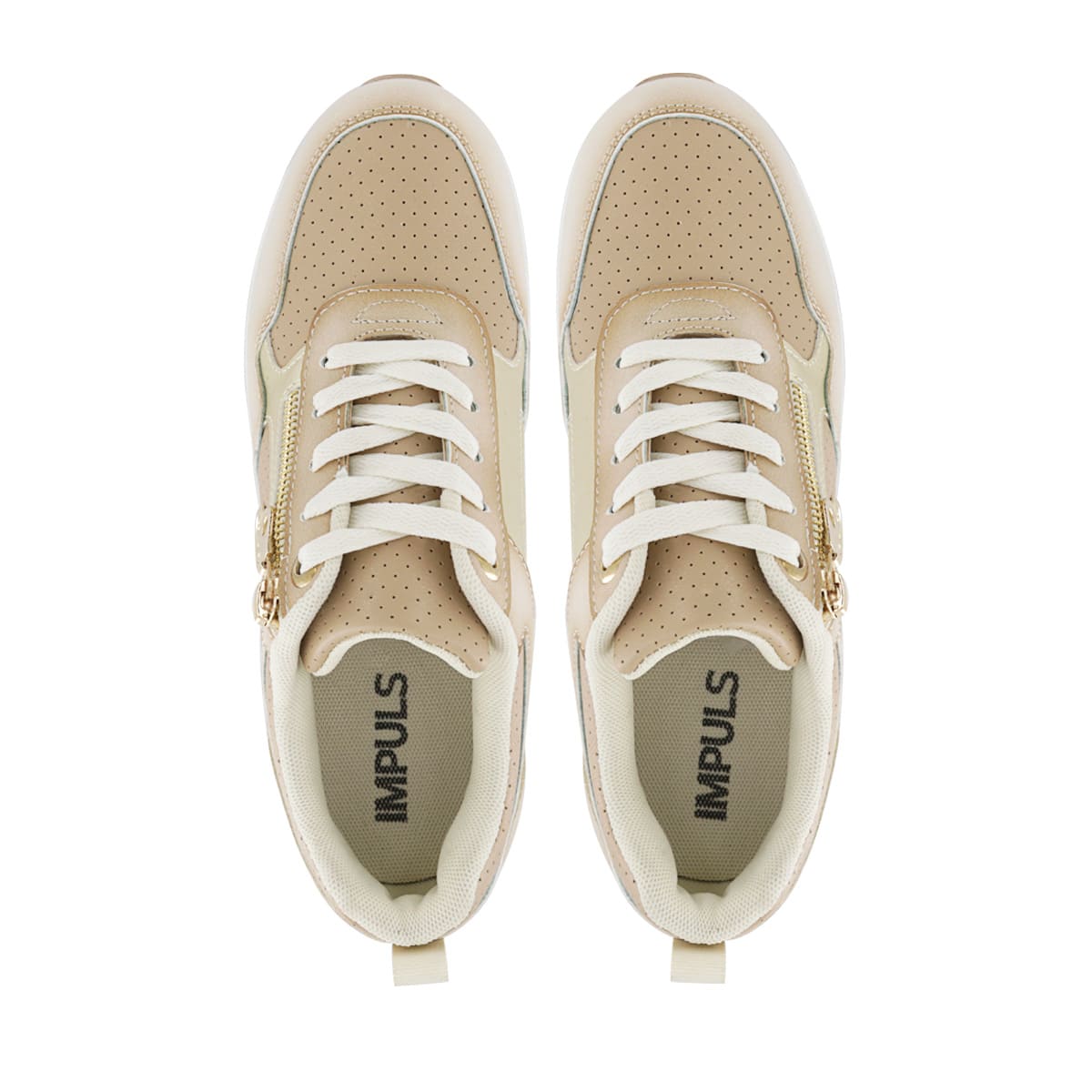 IMPULS ZAPATILLAS URBANAS MUJER BEIGE KAYCE05 - 5