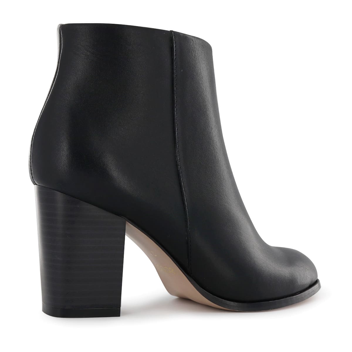 BOTINES VESTIR MUJER ECCO SAVANA04 NEGRO CUERO NATURAL - 4