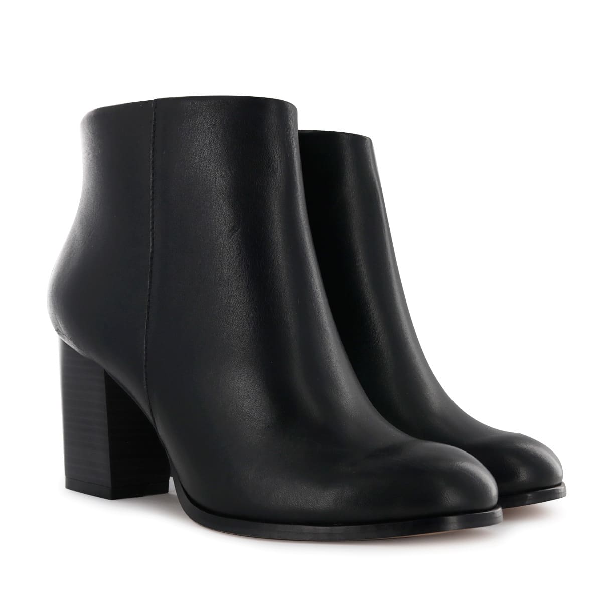 BOTINES VESTIR MUJER ECCO SAVANA04 NEGRO CUERO NATURAL - 6