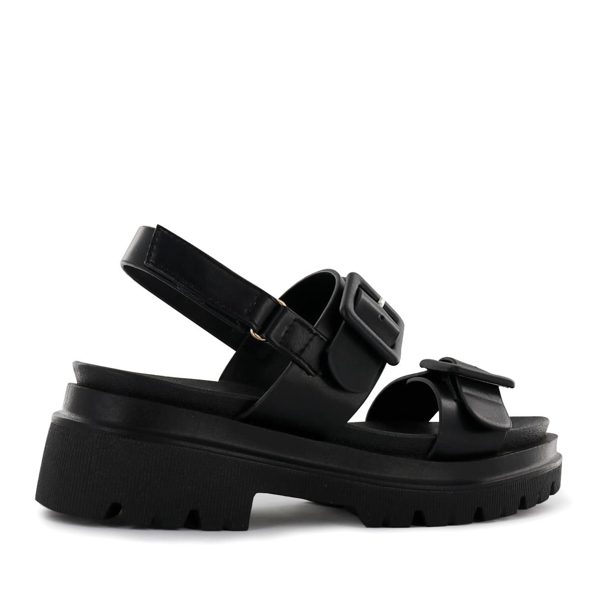 SANDALIAS CUÑA IMPULS MUJER ADAYA10 NEGRO - 3