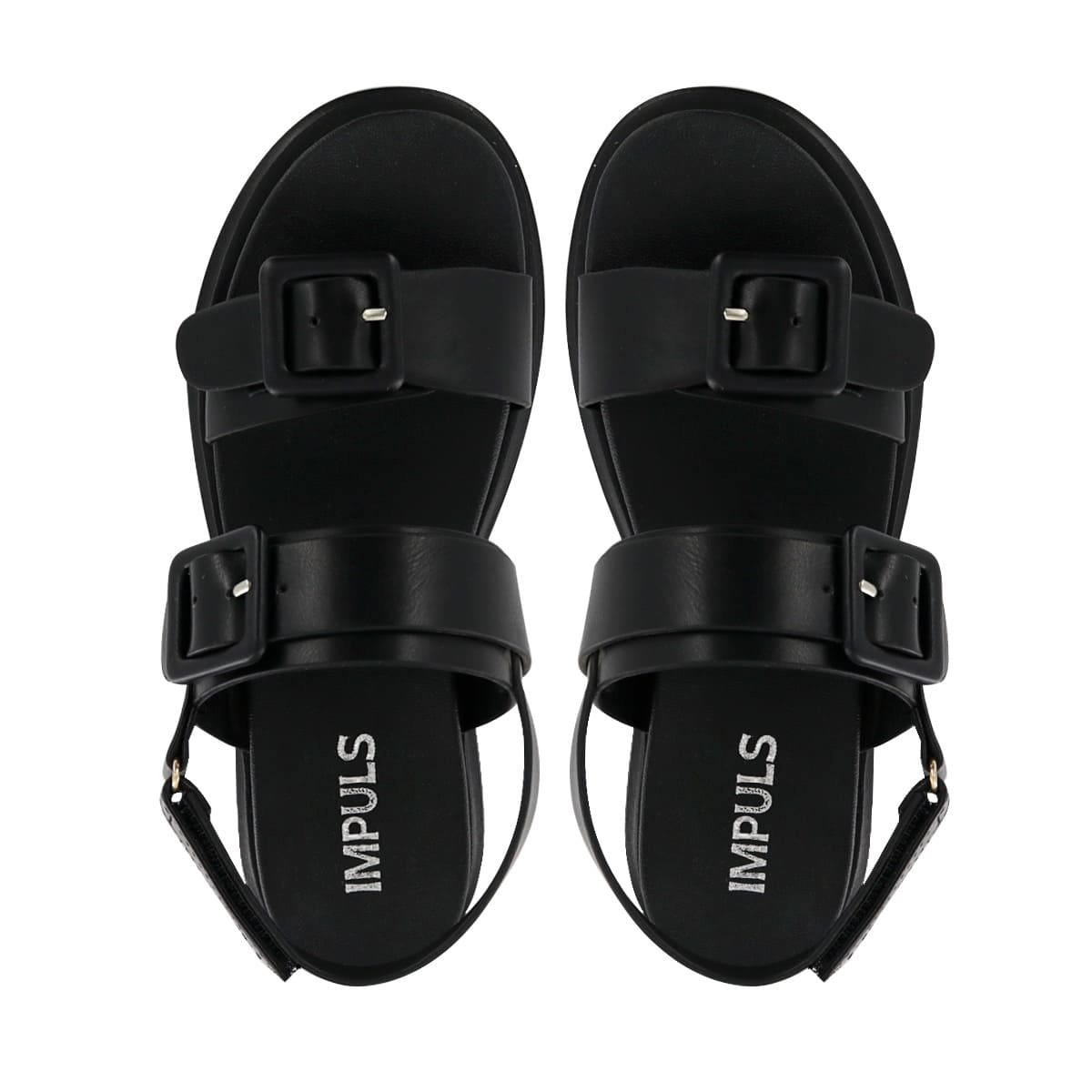 SANDALIAS CUÑA IMPULS MUJER ADAYA10 NEGRO - 5