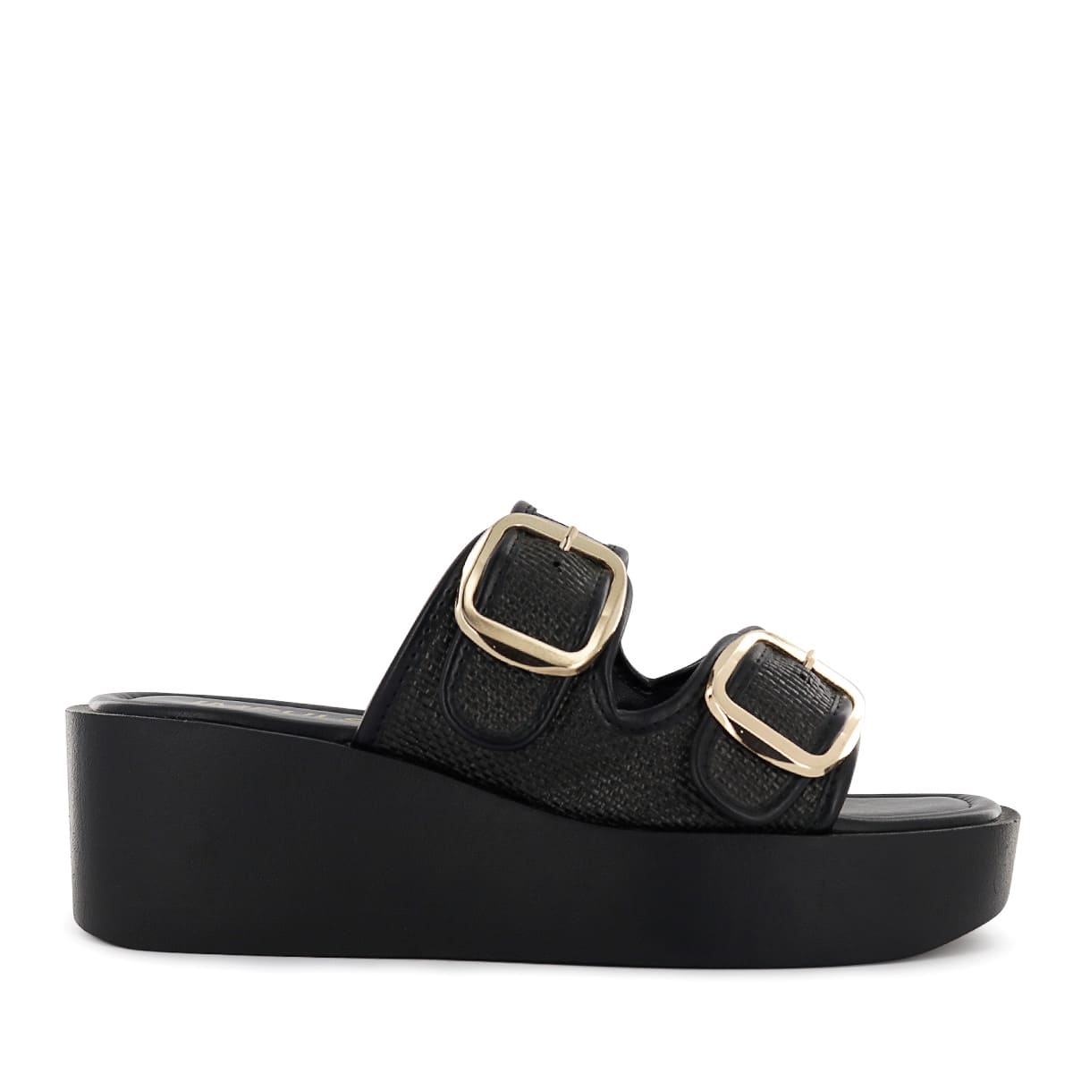SANDALIAS CUÑA IMPULS MUJER ADAYA07 NEGRO - 2