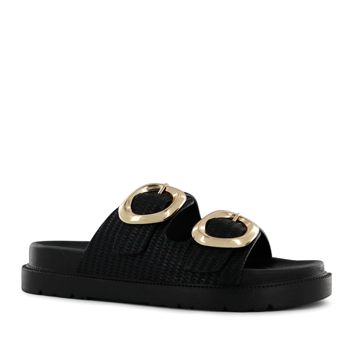 SANDALIAS CUÑA IMPULS MUJER ADAYA02 NEGRO - 1