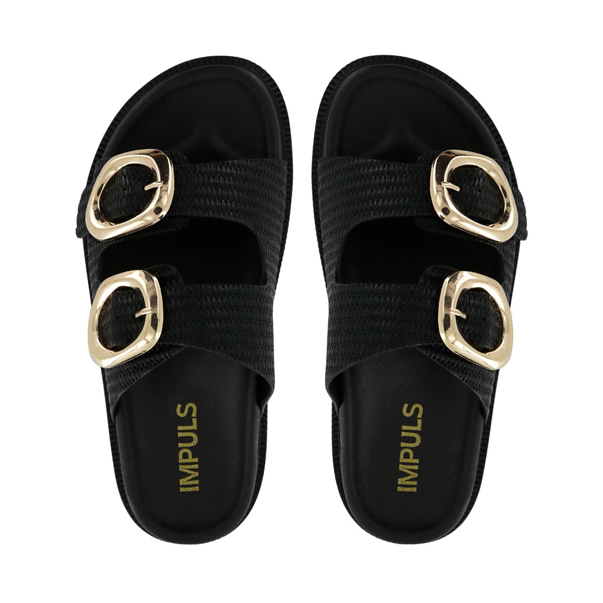 SANDALIAS CUÑA IMPULS MUJER ADAYA02 NEGRO - 5