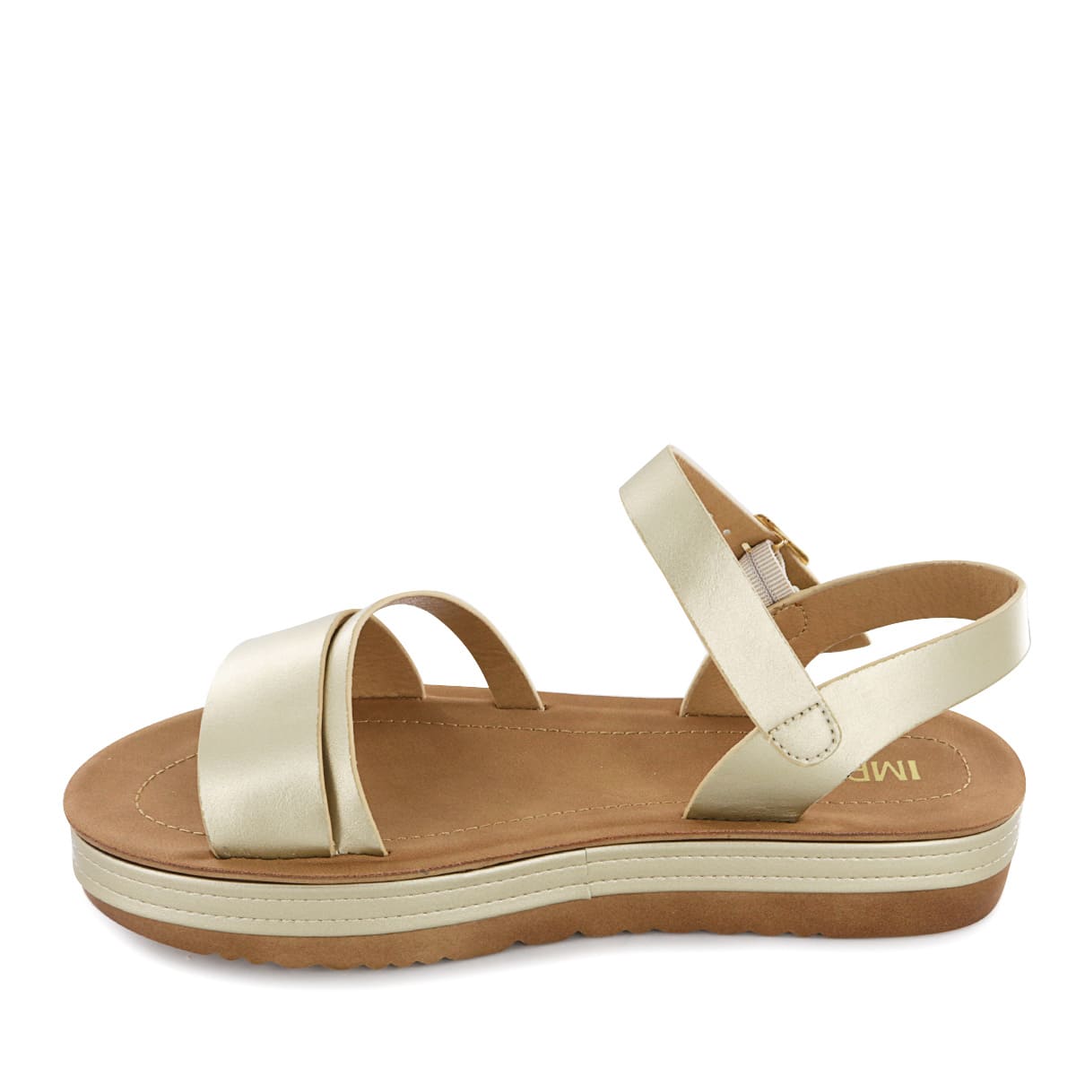 SANDALIAS CUÑA IMPULS MUJER SARAI01 ORO - 4