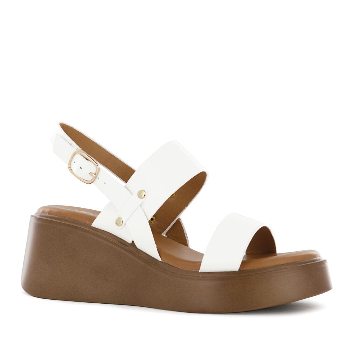 SANDALIAS CUÑA IMPULS MUJER ABI10 BLANCO - 1
