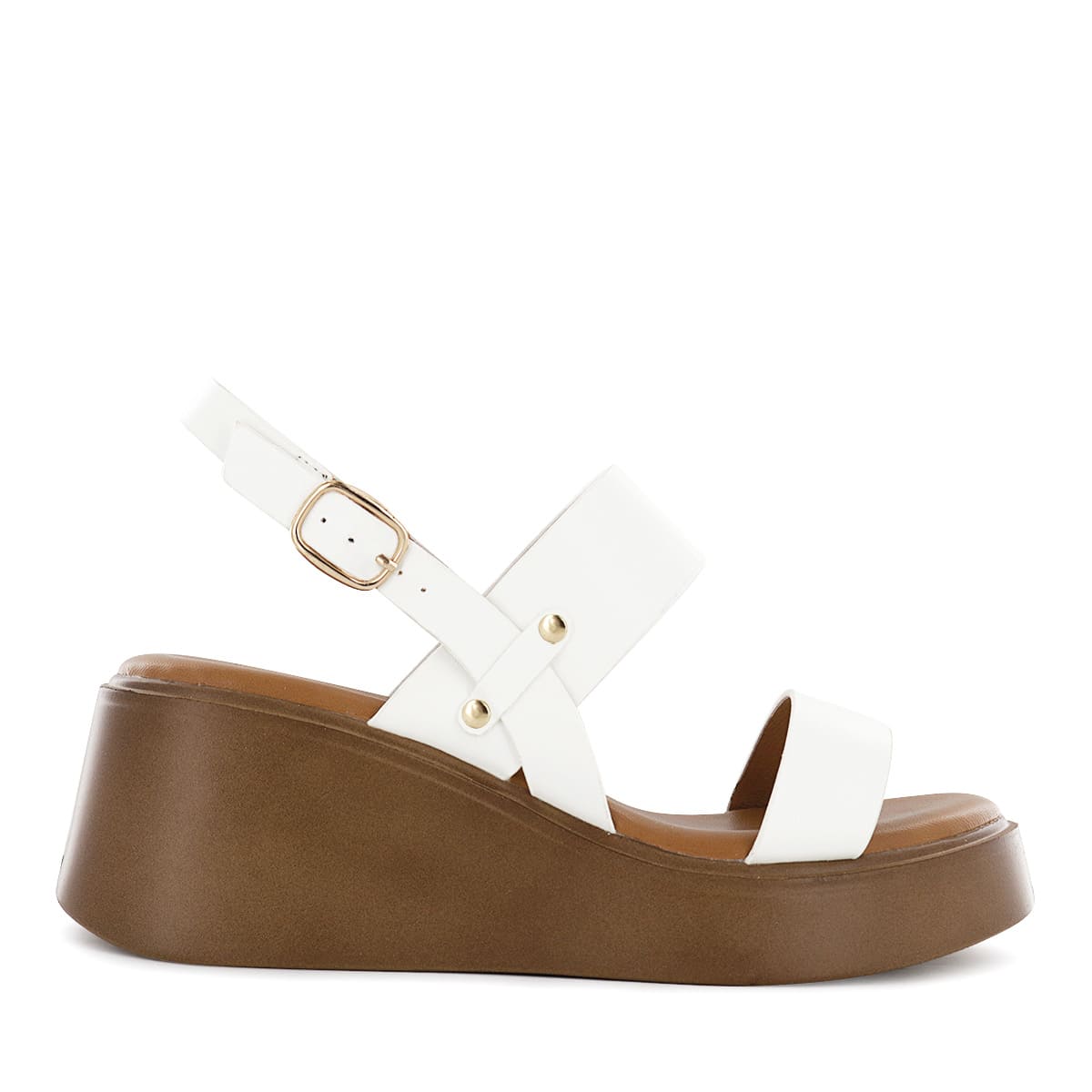 SANDALIAS CUÑA IMPULS MUJER ABI10 BLANCO - 2