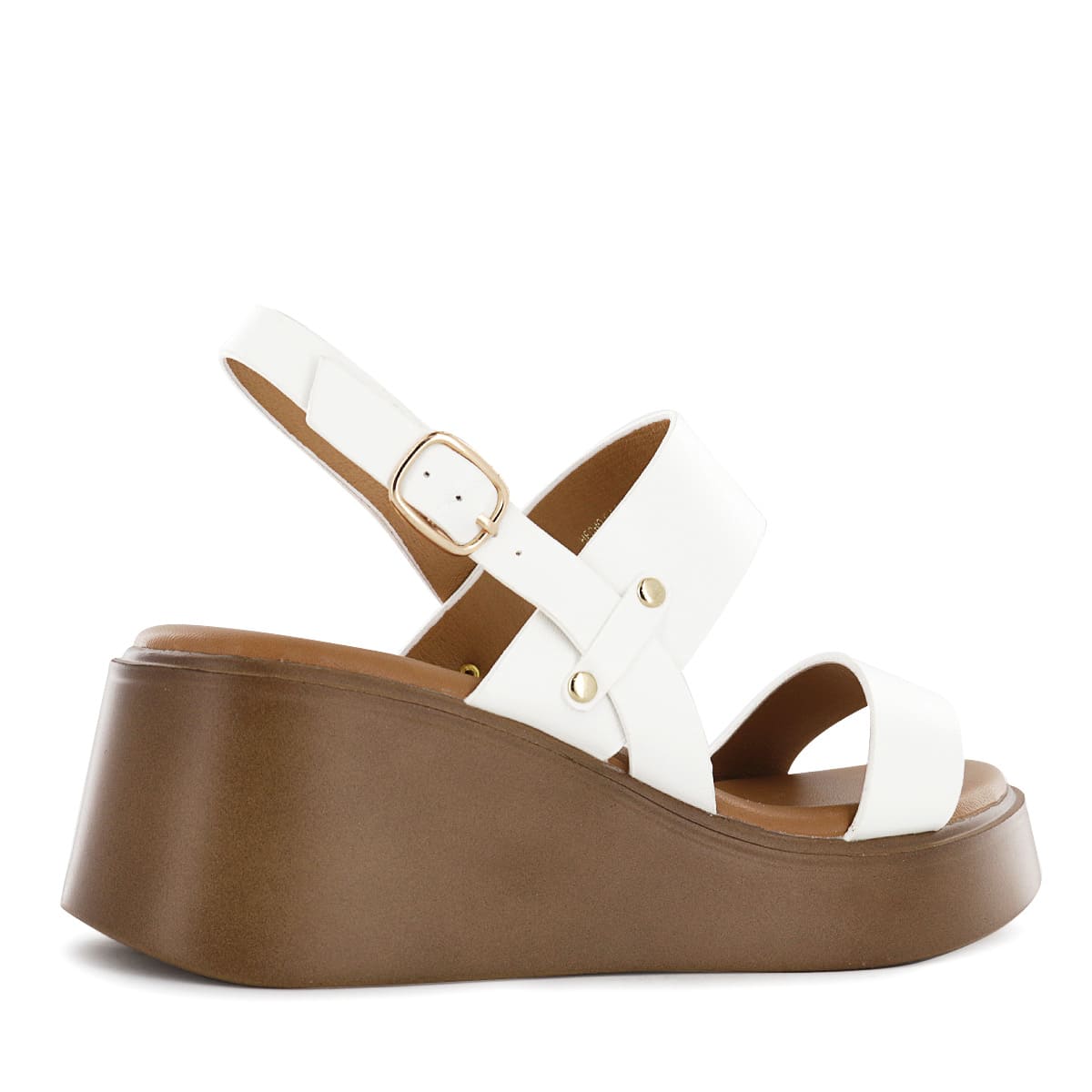SANDALIAS CUÑA IMPULS MUJER ABI10 BLANCO - 3