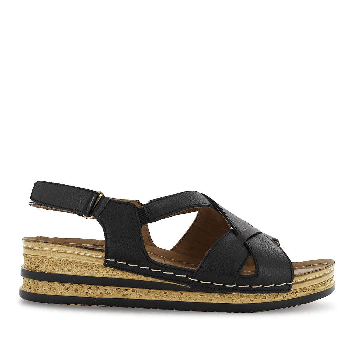 SANDALIAS ECCO CUERO MUJER HILDA02 NEGRO - 2