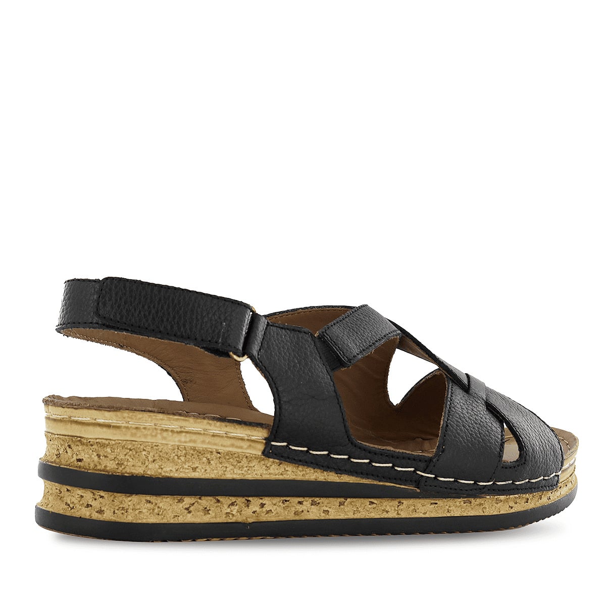 SANDALIAS ECCO CUERO MUJER HILDA02 NEGRO - 3