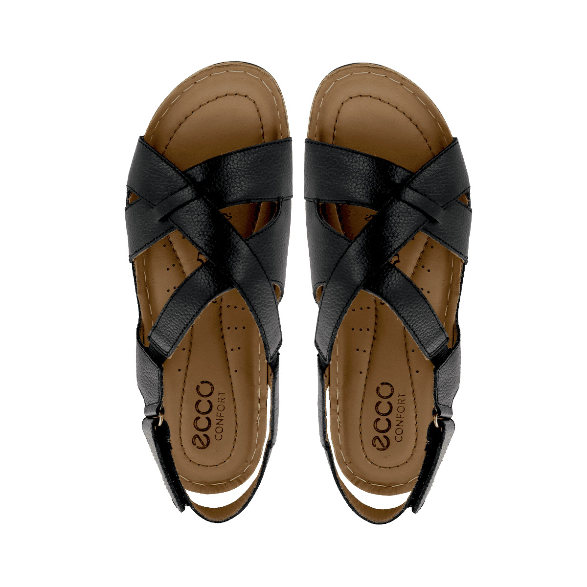 SANDALIAS ECCO CUERO MUJER HILDA02 NEGRO - 5