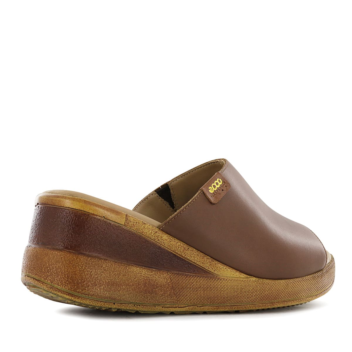SANDALIAS CUÑA ECCO CUERO MUJER WINONA08 TOFFEE - 3