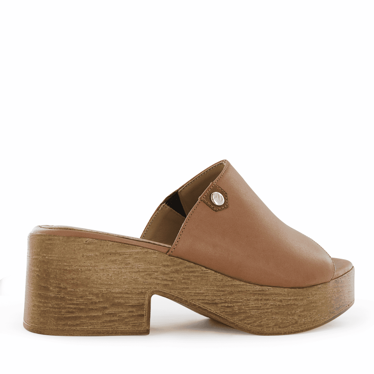 SANDALIA CON TACO ECCO CUERO MUJER DOME02 TOFFEE - 3
