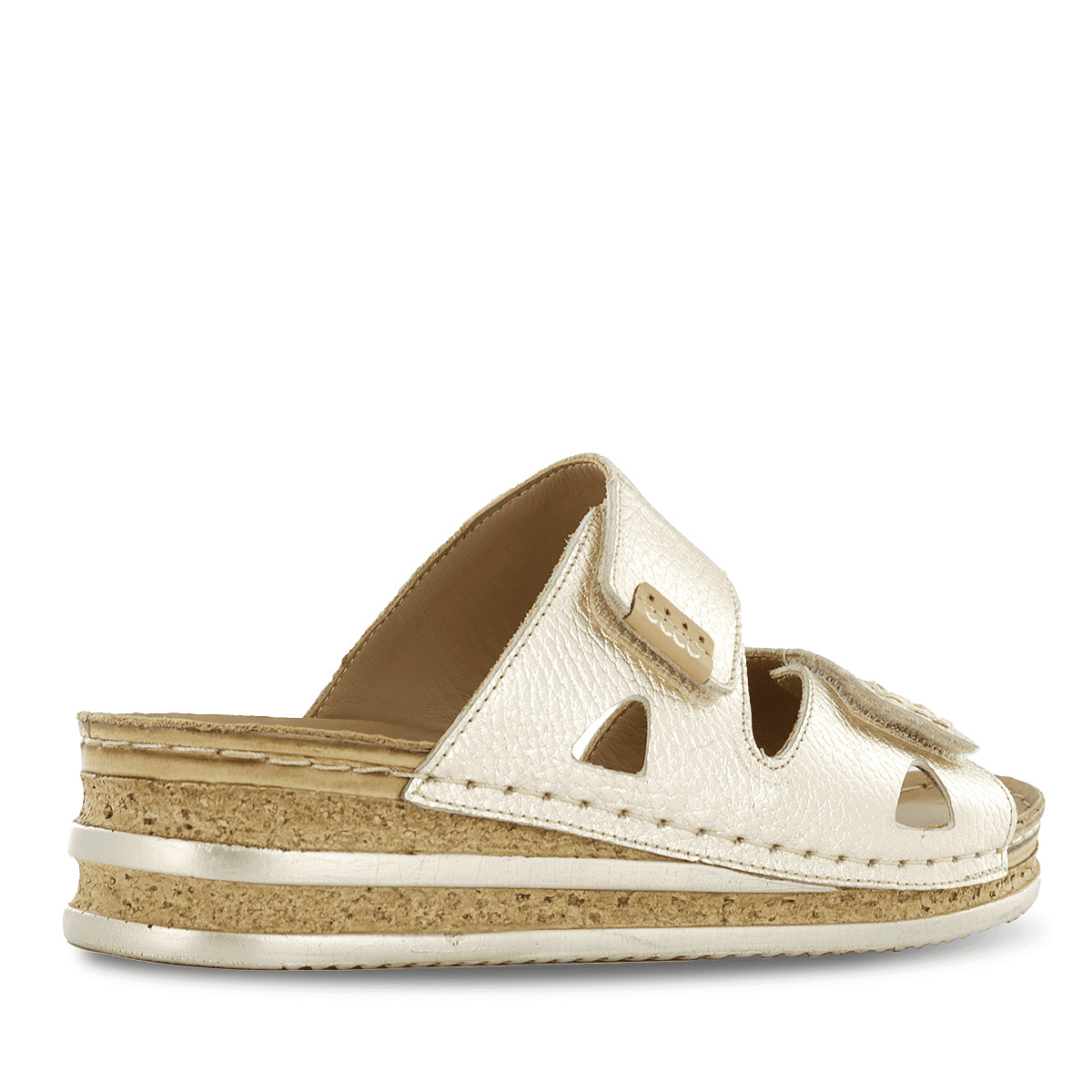 SANDALIAS ECCO CUERO FOLIA MUJER HILDA01 ORO - 3