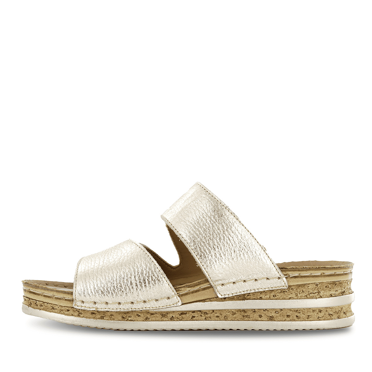 SANDALIAS ECCO CUERO FOLIA MUJER HILDA01 ORO - 4