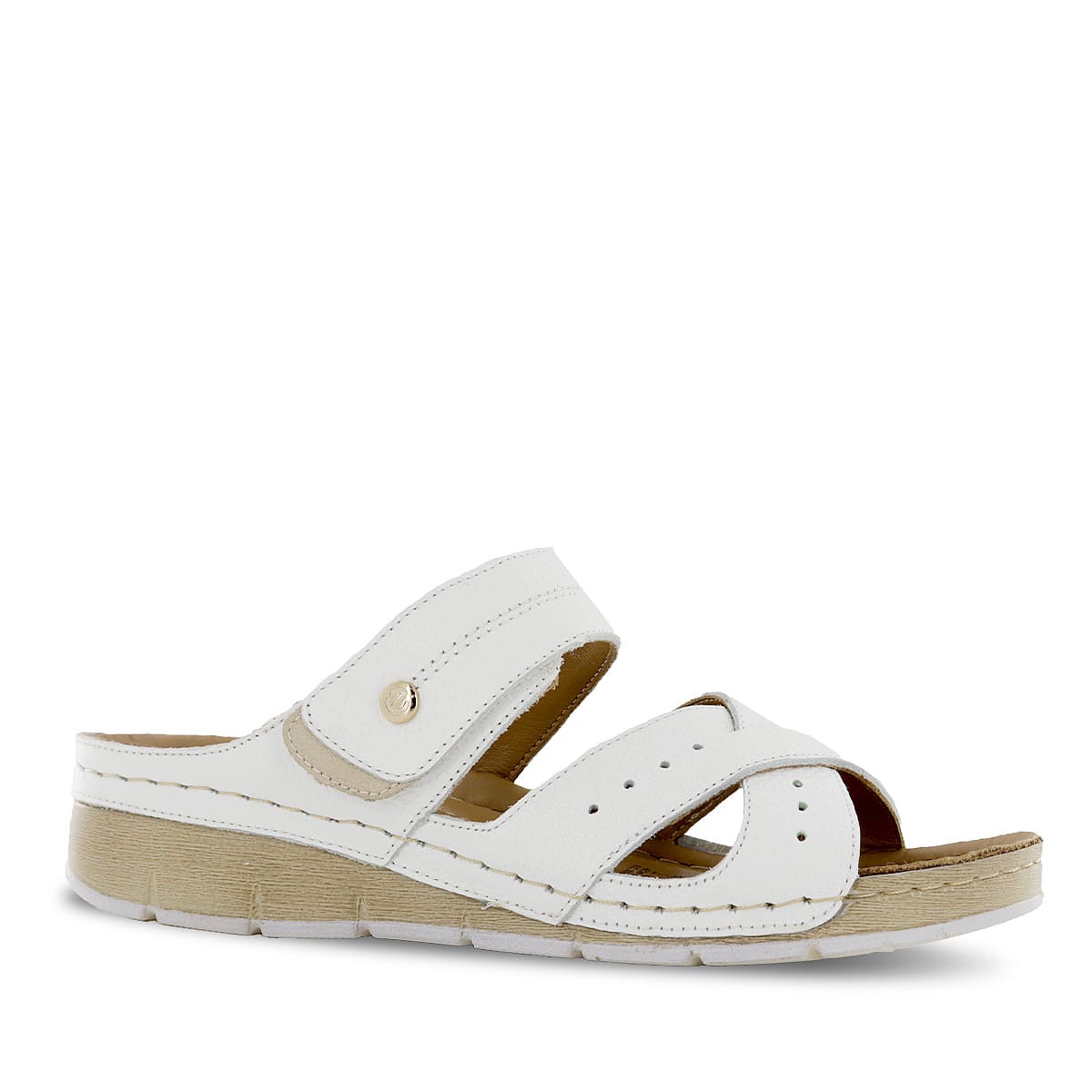 SANDALIAS ECCO CUERO MUJER LEXIE06 BLANCO - 1
