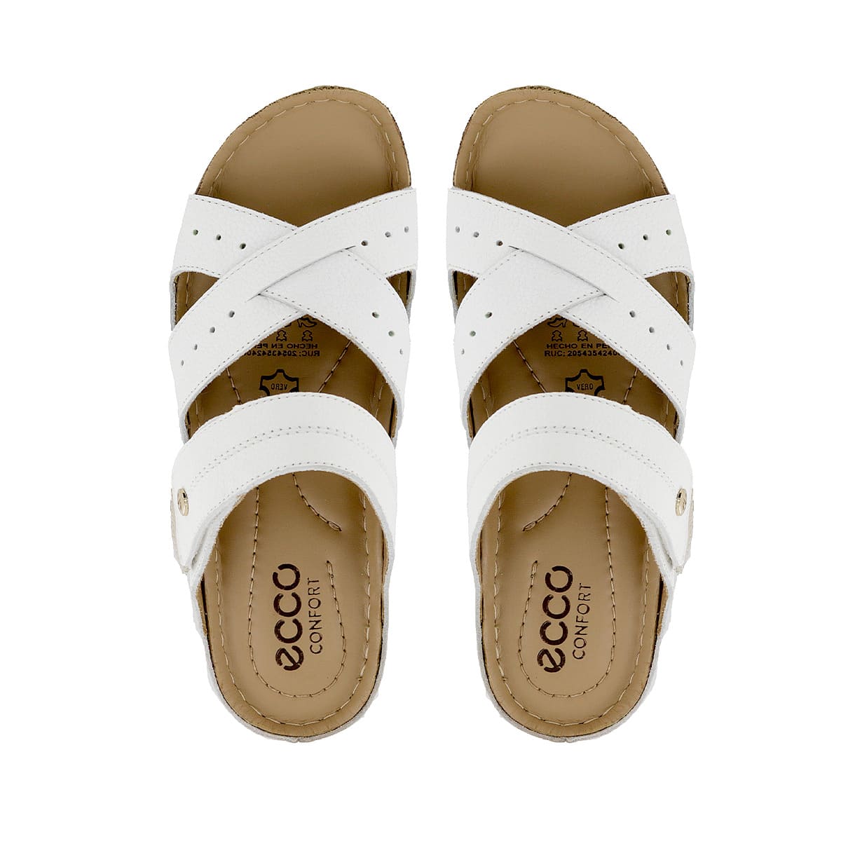 SANDALIAS ECCO CUERO MUJER LEXIE06 BLANCO - 5
