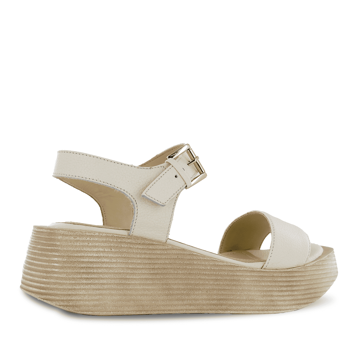 SANDALIAS ECCO CUERO MUJER TAXLI01 MARFIL - 3