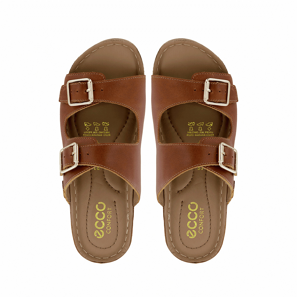 SANDALIAS ECCO CUERO MUJER LEXIE04 COBRE - 5