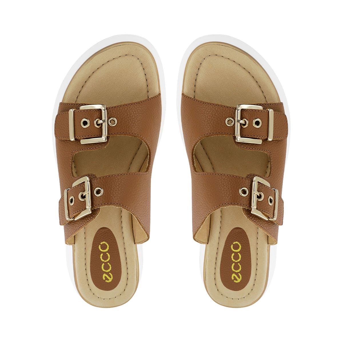 SANDALIAS ECCO CUERO MUJER SARELA02 TOFFEE - 5