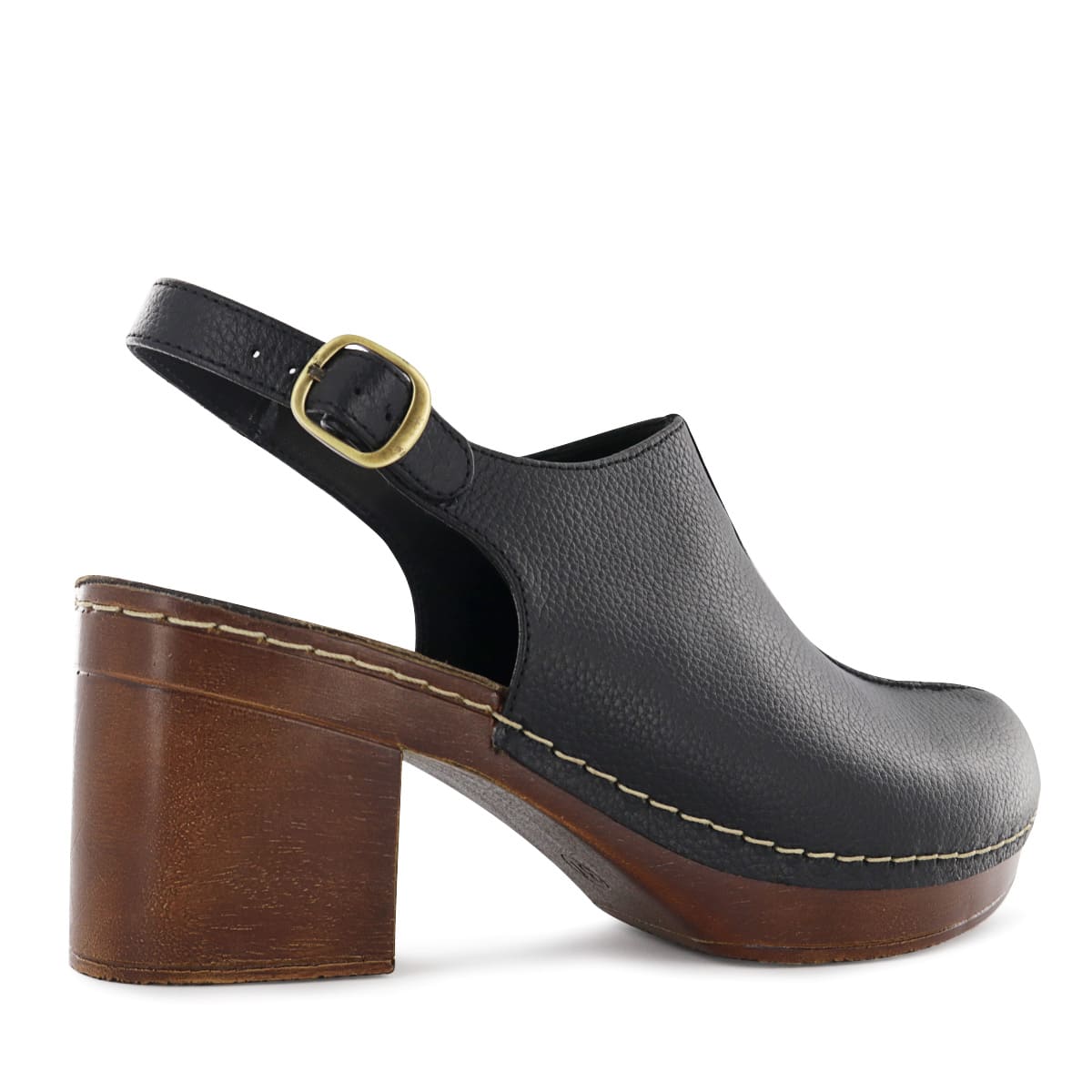ZUECO ECCO CUERO MUJER TELMA05 NEGRO - 3
