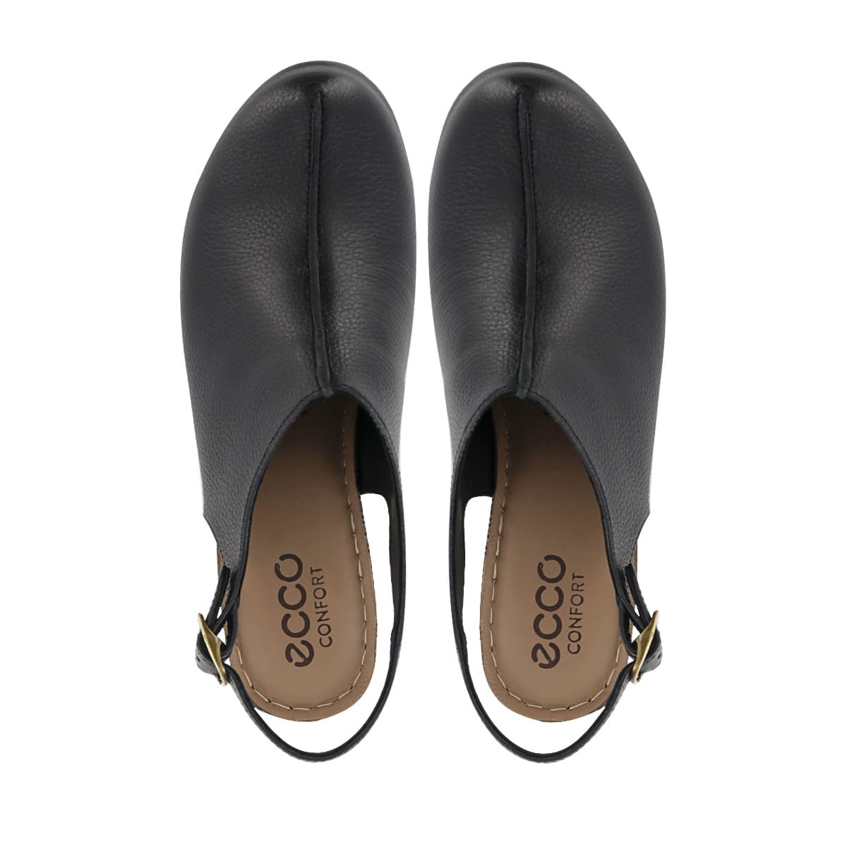ZUECO ECCO CUERO MUJER TELMA05 NEGRO - 5