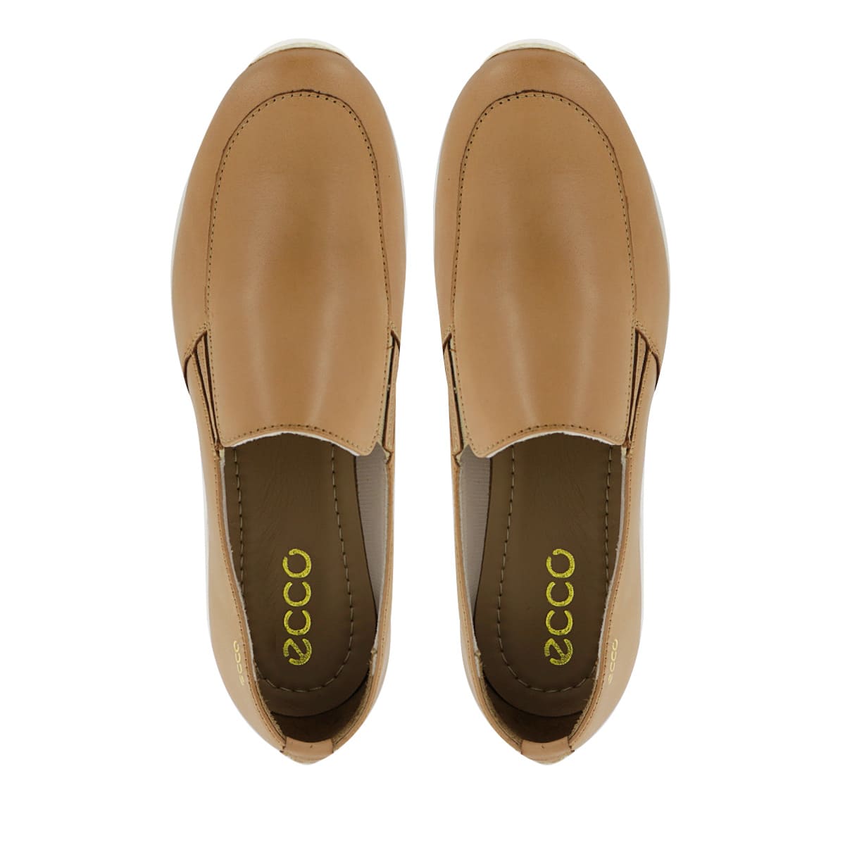 ZAPATO SLIP ON ECCO CUERO MUJER DEBRA06 NATURAL - 5