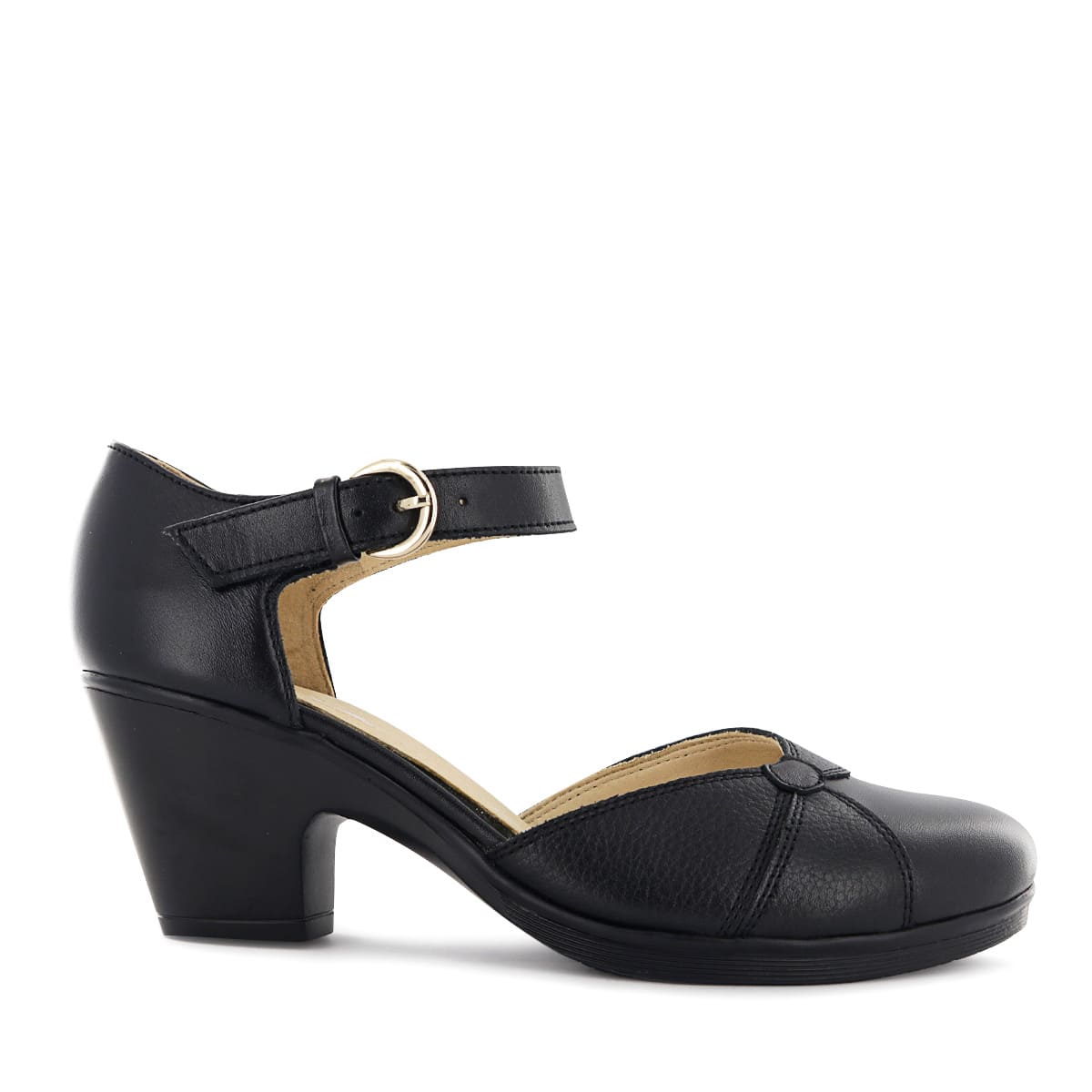 ZAPATO DORSEY ECCO CUERO MUJER NATALIE63 NEGRO - 2