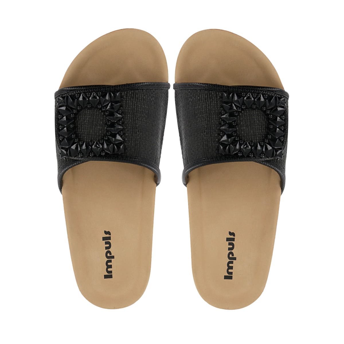 SANDALIAS CUÑA IMPULS MUJER YOKO25 NEGRO - 5