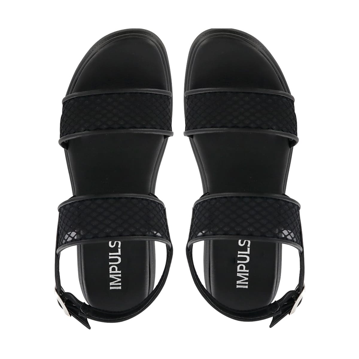 SANDALIAS CUÑA IMPULS MUJER KESHA06 NEGRO - 5