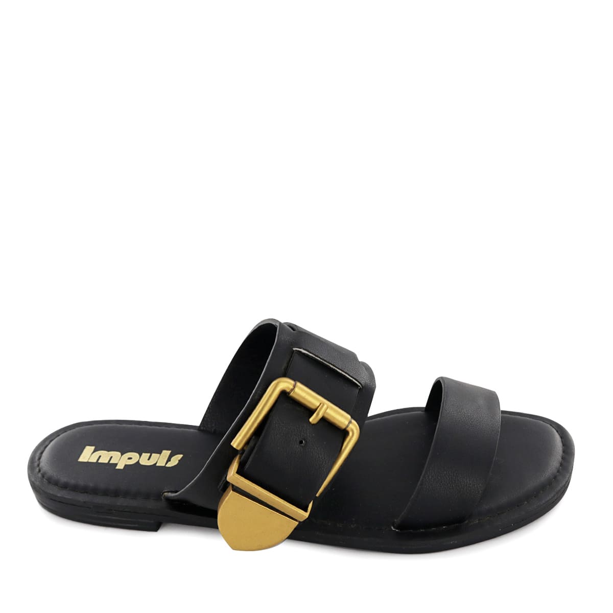 SANDALIAS FLATS IMPULS MUJER DAIRA07 NEGRO - 2