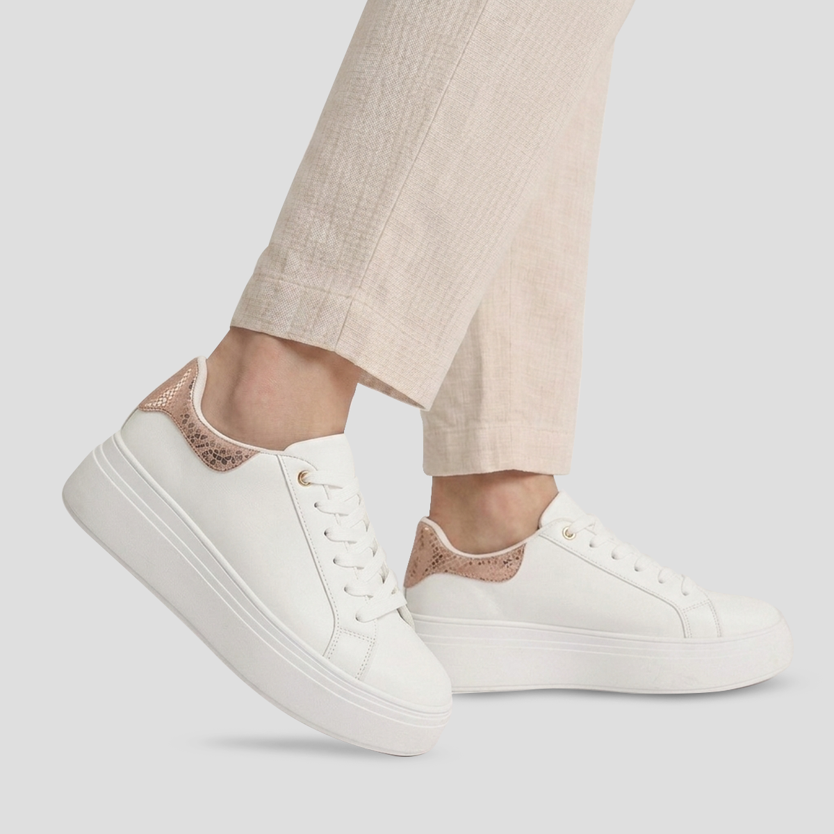 ZAPATILLAS URBANAS IMPULS MUJER SARAI05 ORO - 1