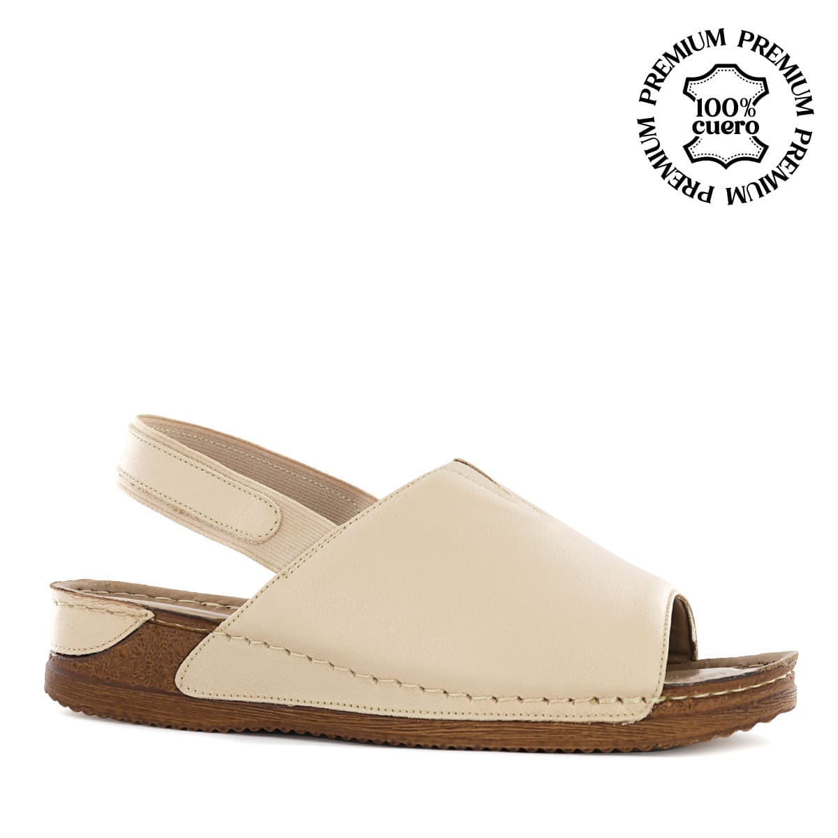 SANDALIA ECCO CUERO MUJER PATTY34 MOCA LATTE - 1