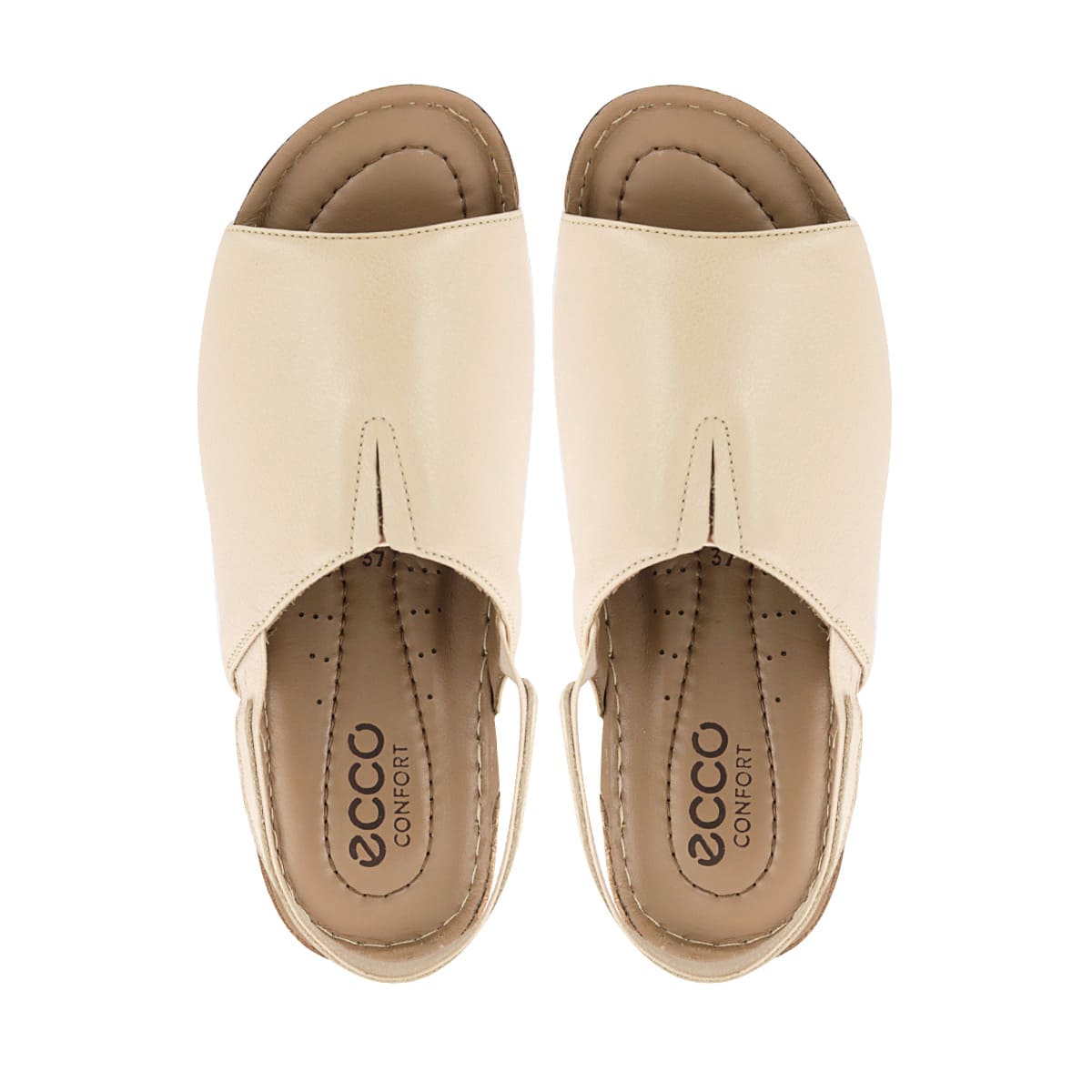 SANDALIA ECCO CUERO MUJER PATTY34 MOCA LATTE - 5