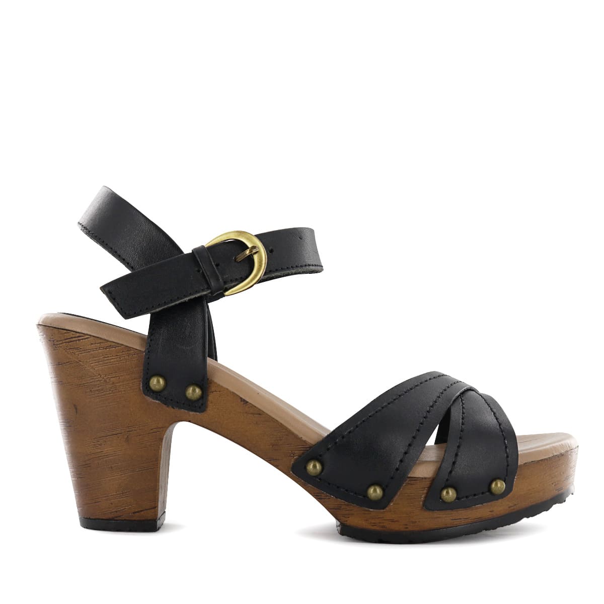 SANDALIA ECCO CUERO MUJER SELINA01 NEGRO - 2