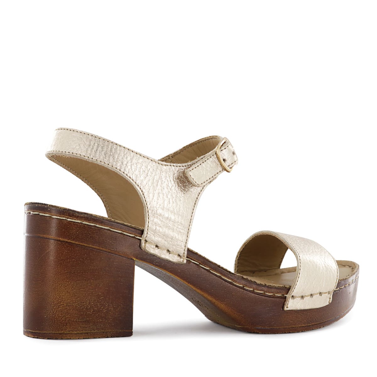 SANDALIA ECCO CUERO FOLIA MUJER TELMA06 ORO - 3