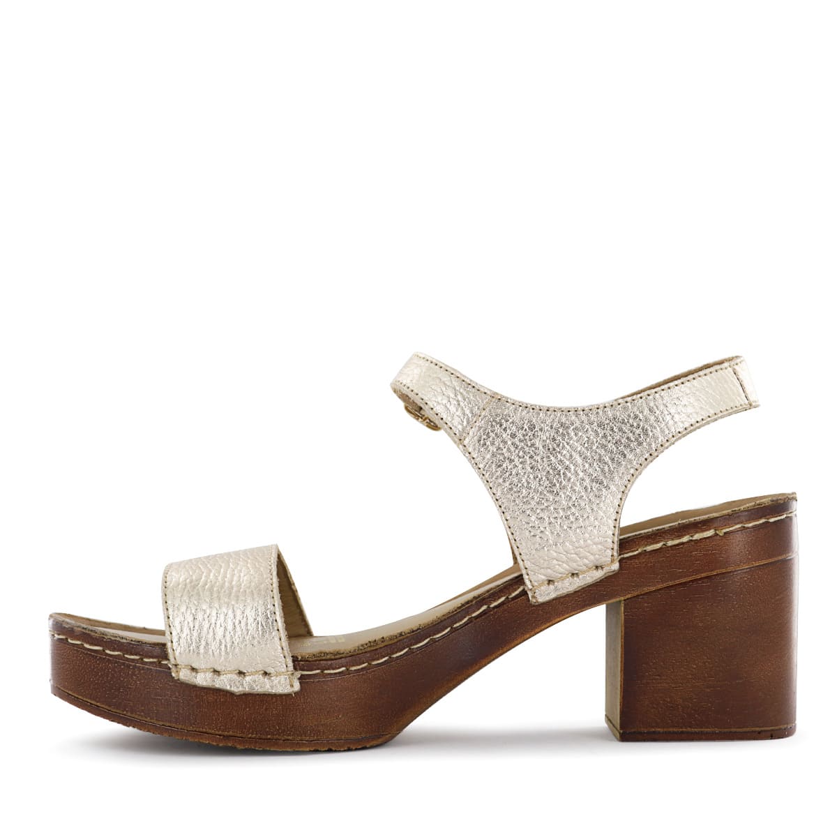 SANDALIA ECCO CUERO FOLIA MUJER TELMA06 ORO - 4