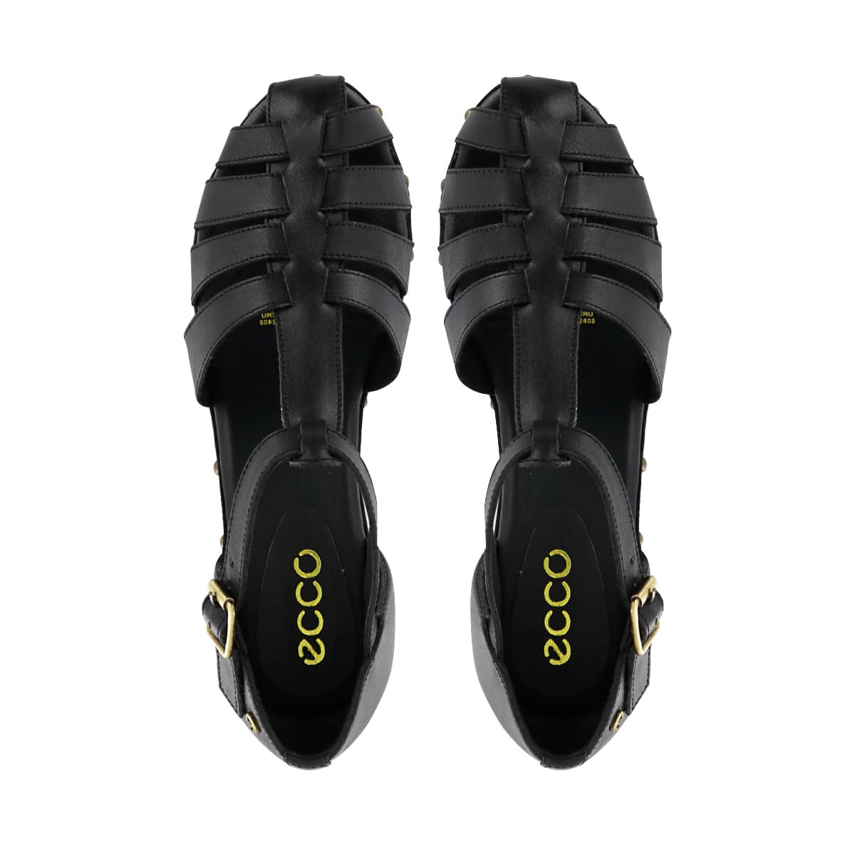 SANDALIA ECCO CUERO MUJER SELINA06 NEGRO - 5