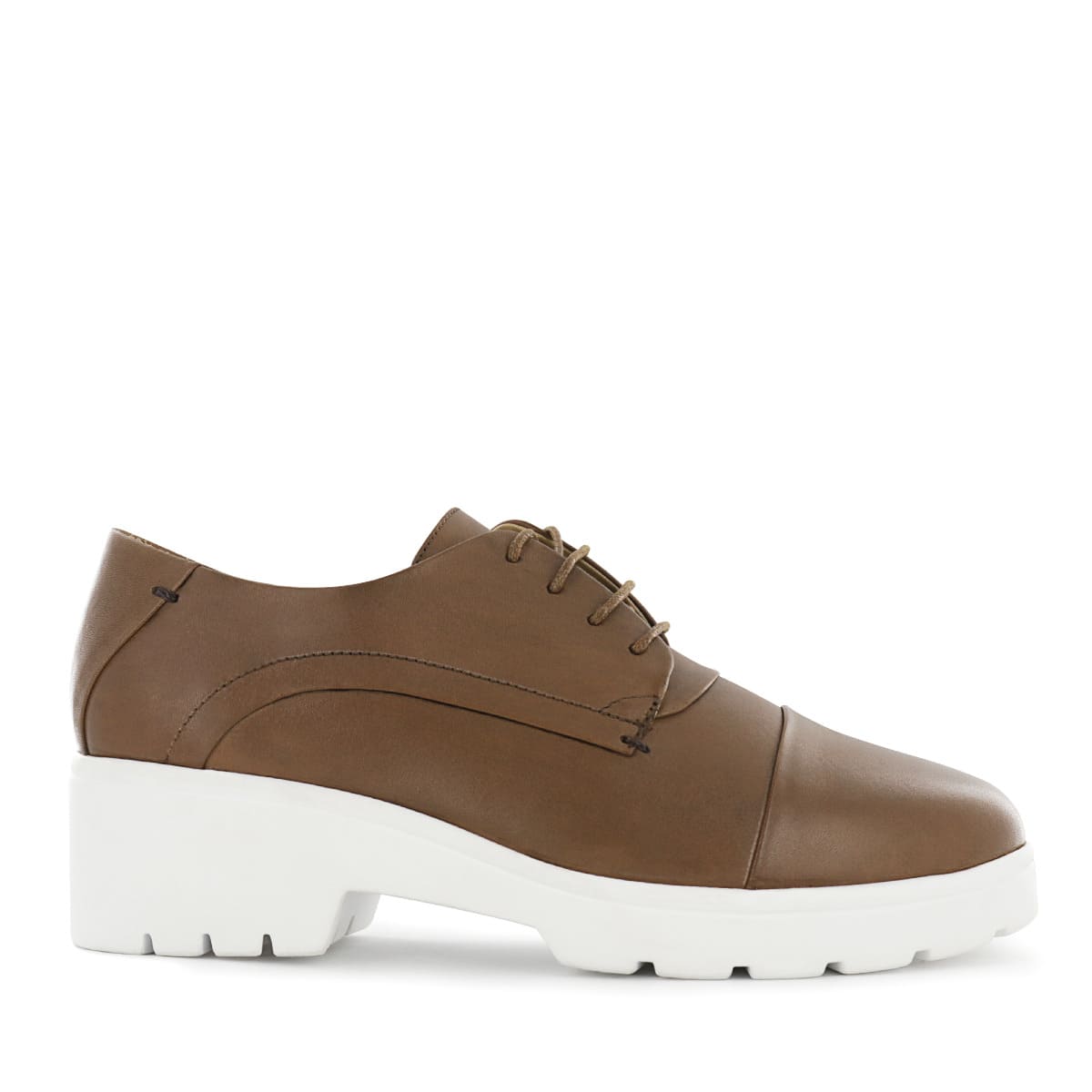 ZAPATO CON PASADOR ECCO CUERO MUJER MENA04 TOFFEE - 2
