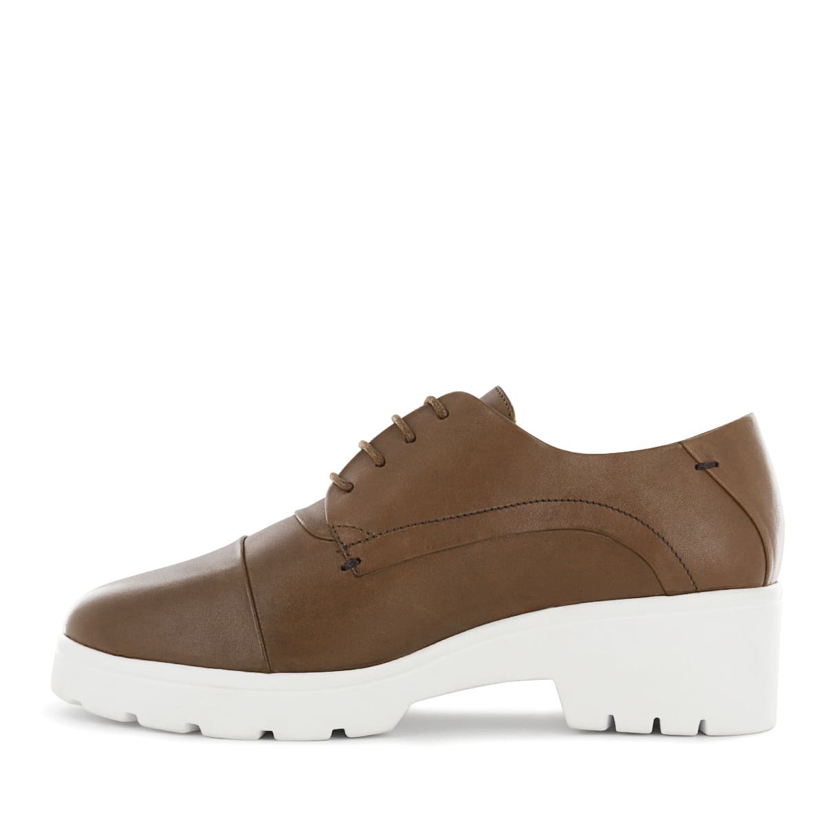 ZAPATO CON PASADOR ECCO CUERO MUJER MENA04 TOFFEE - 4