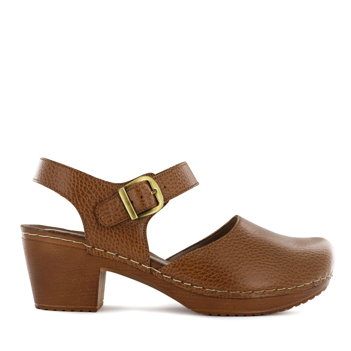 ZUECO ECCO CUERO MUJER MIKA08 TOFFEE - 2
