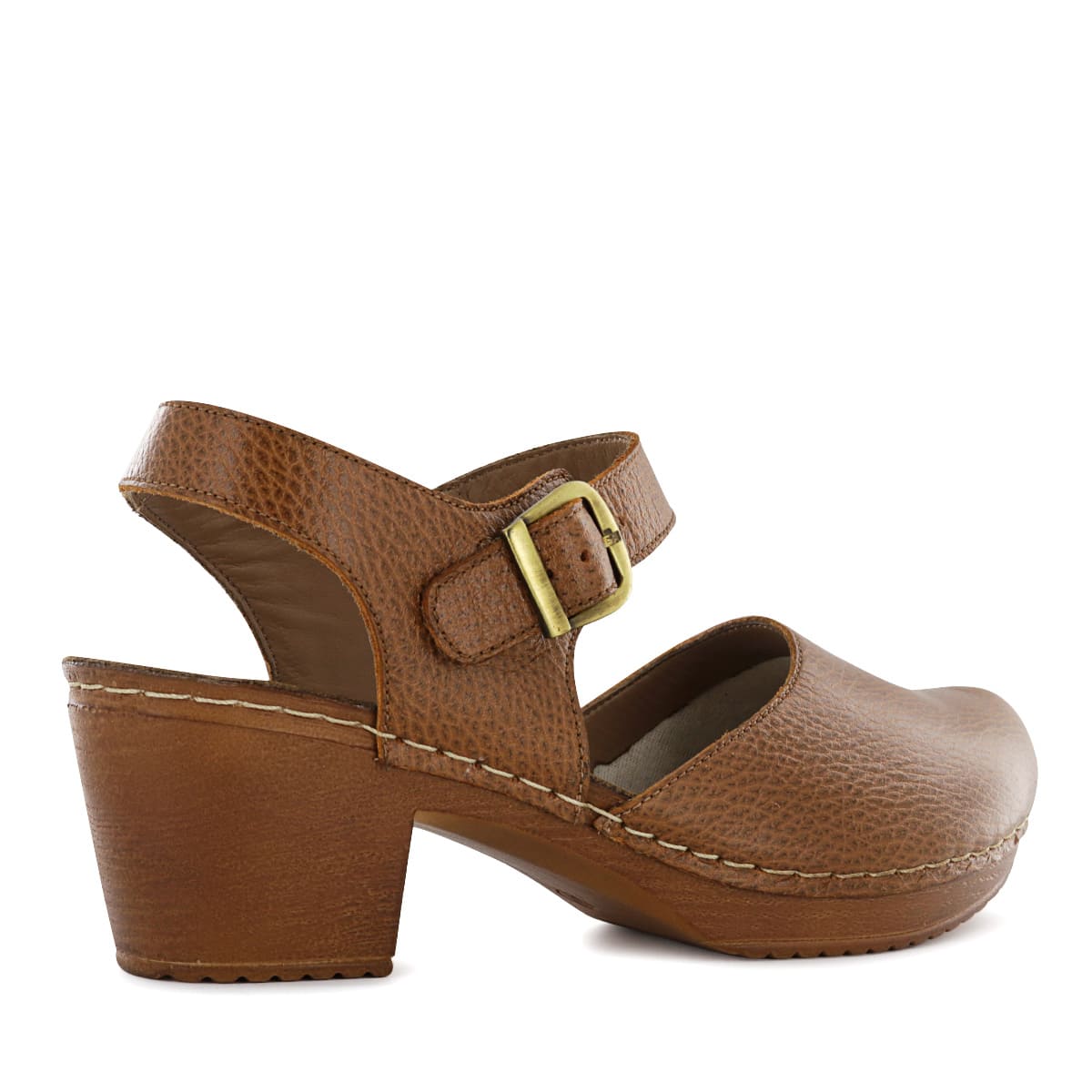 ZUECO ECCO CUERO MUJER MIKA08 TOFFEE - 3